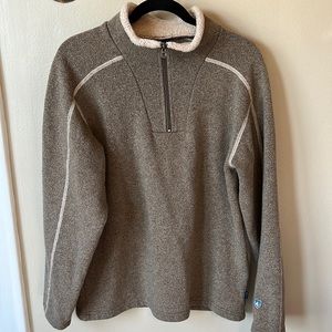 Kuhl men’s large warm Sherpa pullover
